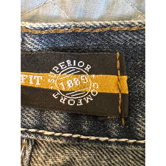 Vintage Lee Jeans Mens Size 31"  Blue Straight Leg Regular Fit PVC Tag MR Logo - Picture 9 of 14